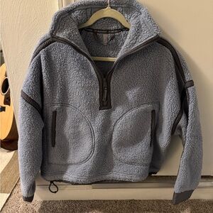 FP Movement Mountain High Half Zip Fleece - Steel Combo (M)